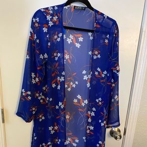 Floral kimono